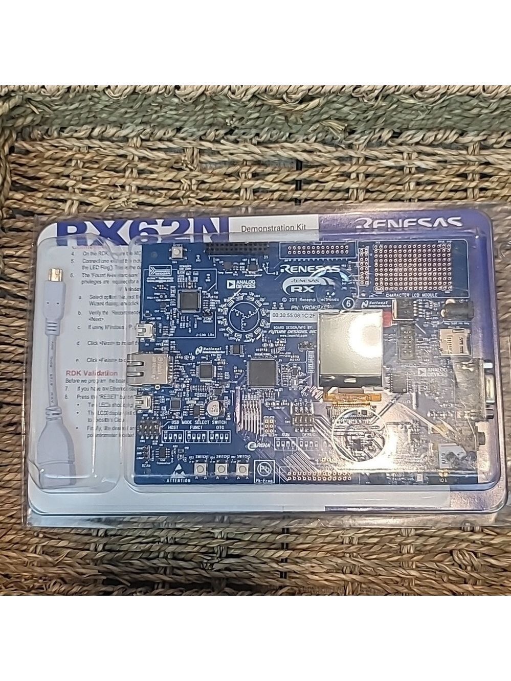Renesas  Demonstration Kit For RX62N new